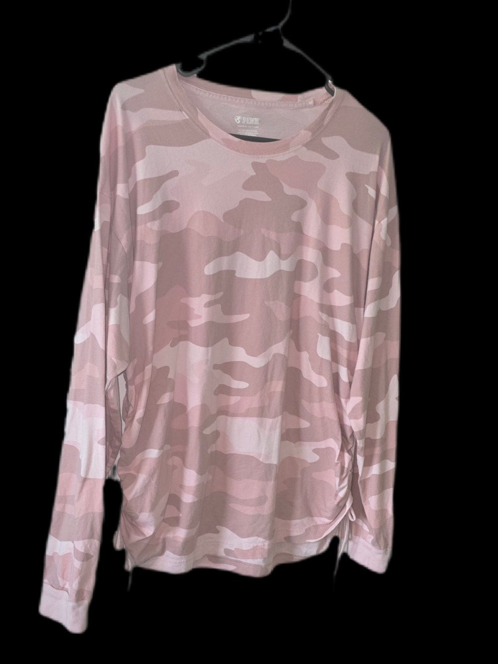 Victoria's Secret Pink Camo Long-Sleeve Women's Top